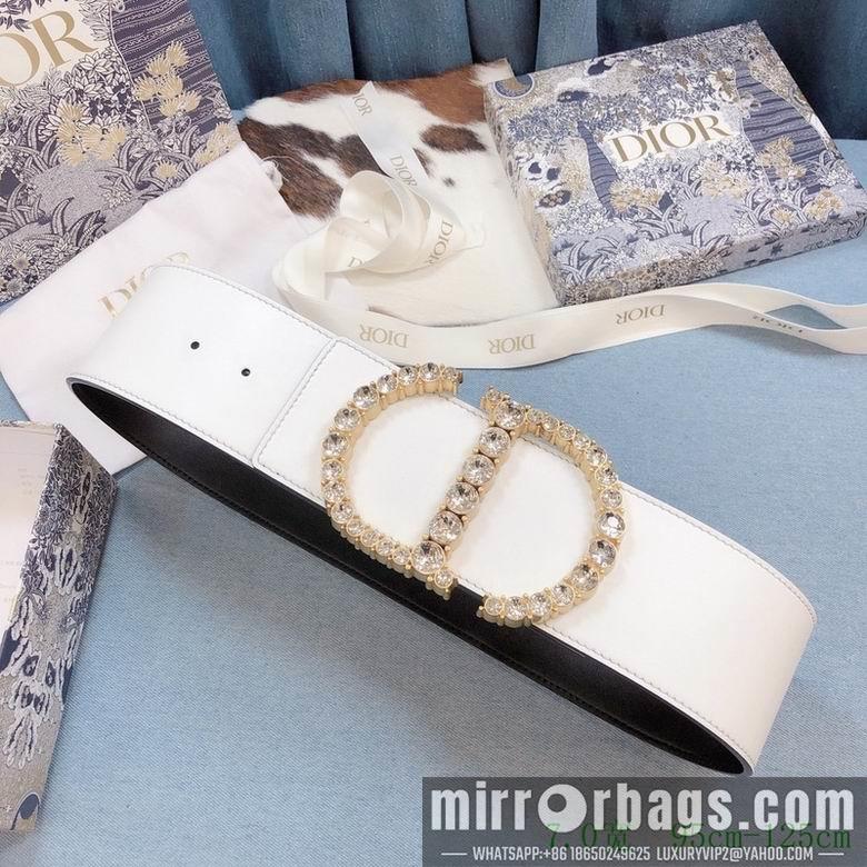 Dior Belt 70mmX95-125cm 7d06