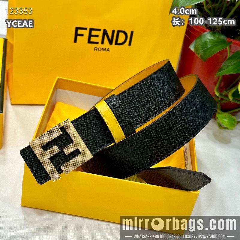 Fendi belt 40mmX100-125cm 8L42