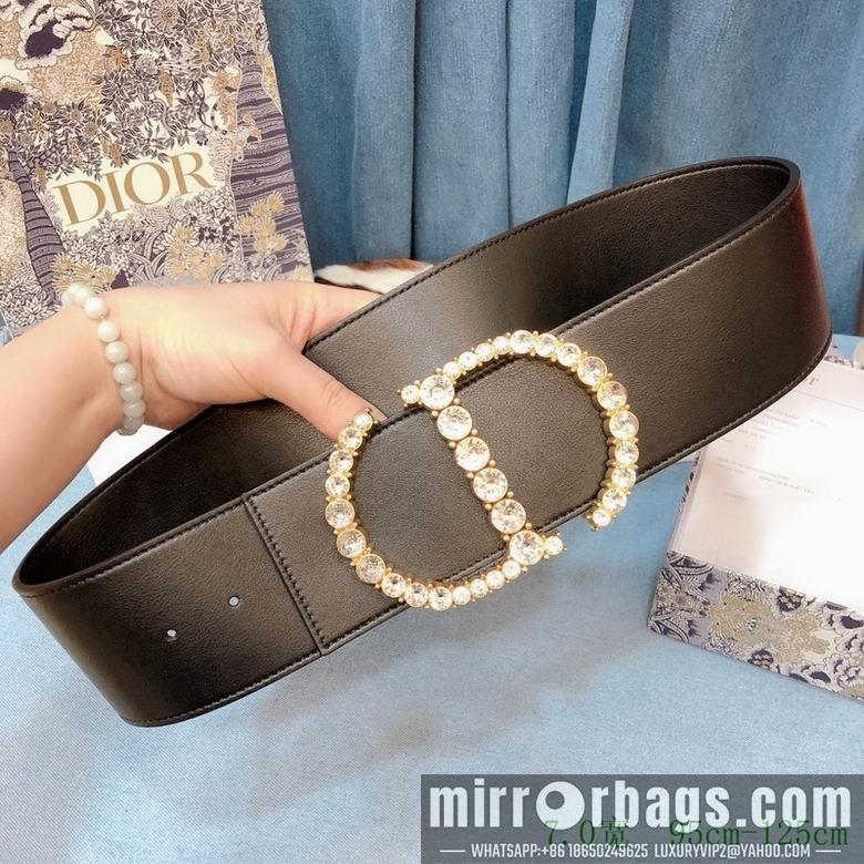 Dior Belt 70mmX95-125cm 7d06