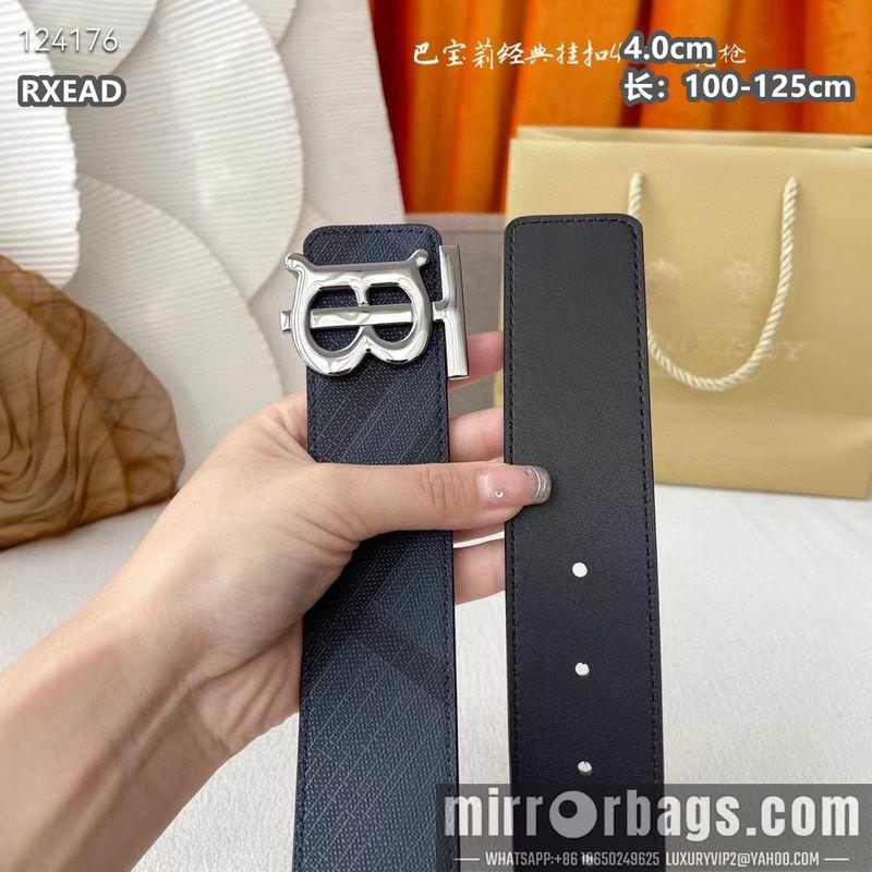 Burberry belt 40mmX100-125cm 8L08