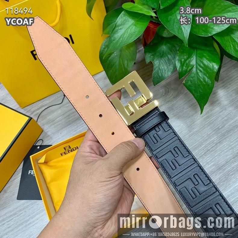 Fendi belt 38mmX100-125cm 8L02