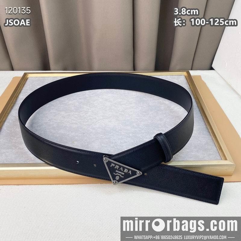 Prada belt 38mmX100-125cm 8L072001
