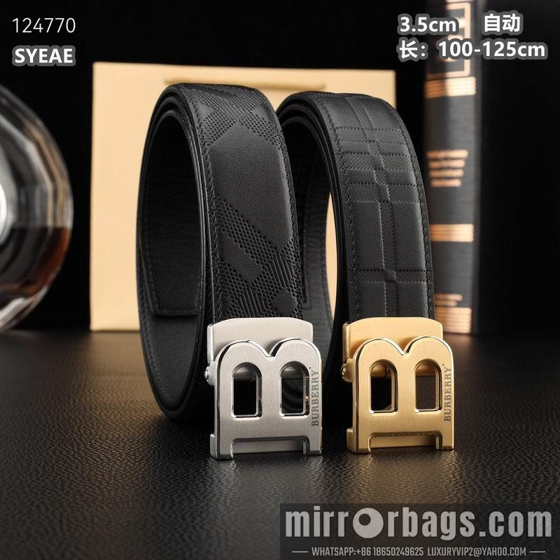 Burberry belt 35mmX100-125cm 8L74