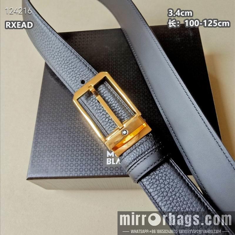 Montblanc belt 34mmX100-125cm 8L05