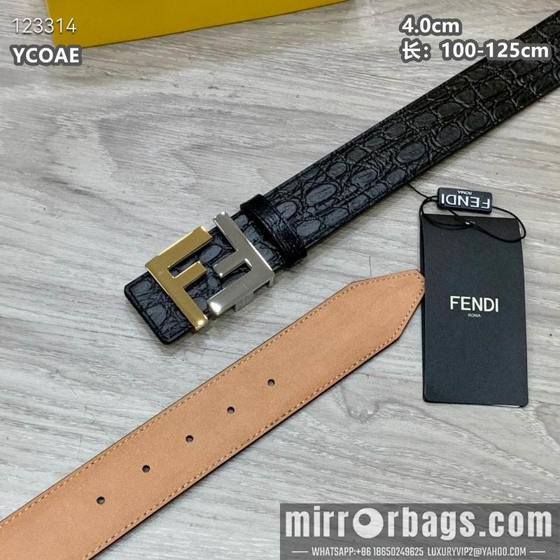 Fendi belt 40mmX100-125cm 8L50