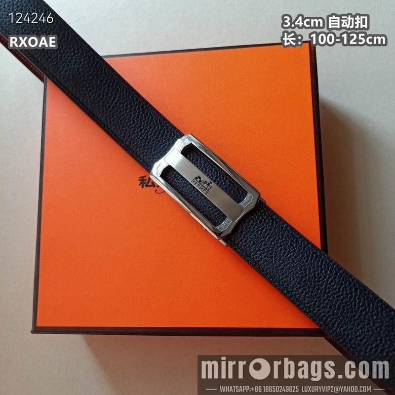 Hermes belt 34mmX100-125cm 8L08