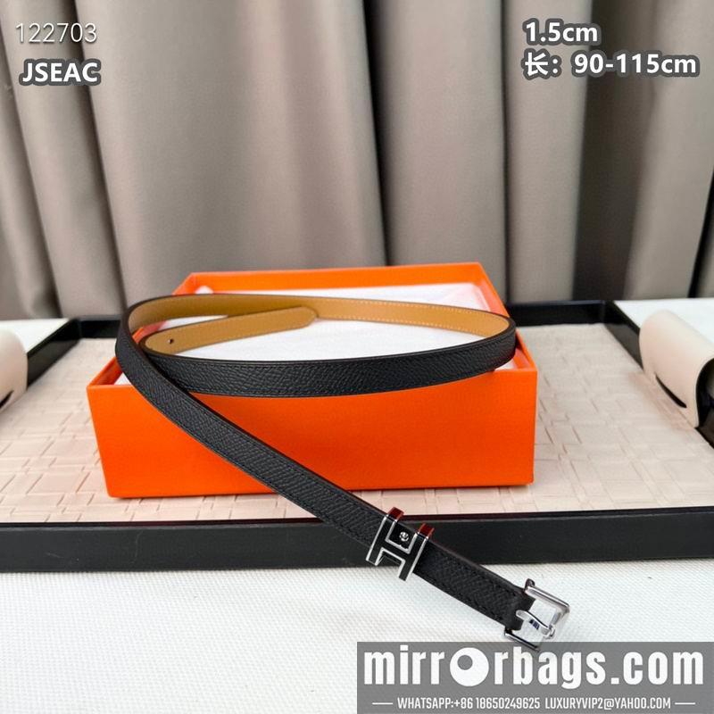 Hermes belt 15mmX90-115cm 8L04