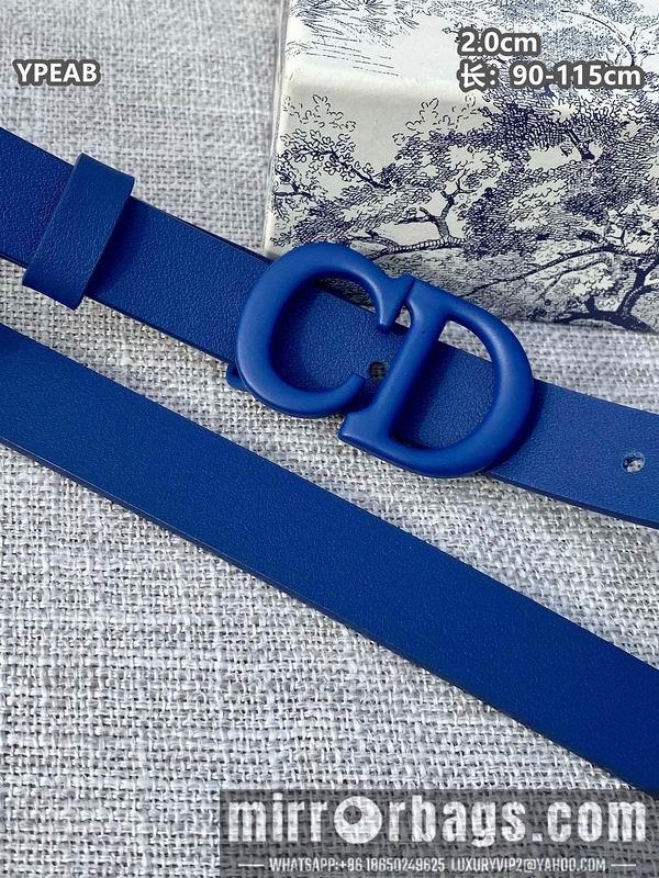 Dior belt 20mmX90-115cm 8L23