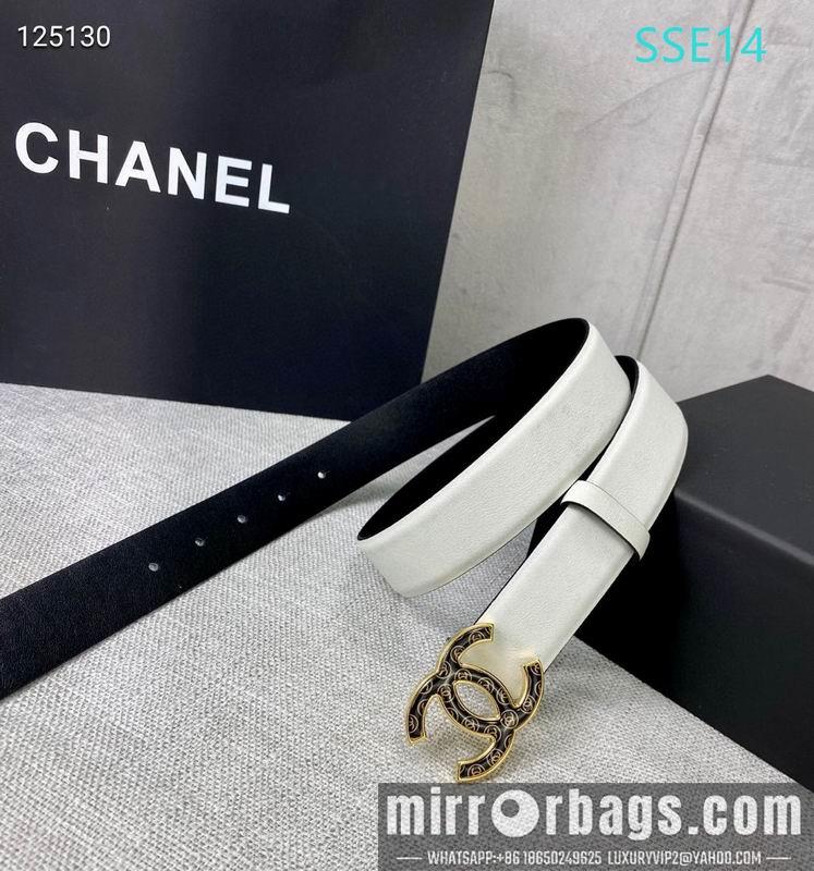 Chanel belt 30mmX95-125cm XH01
