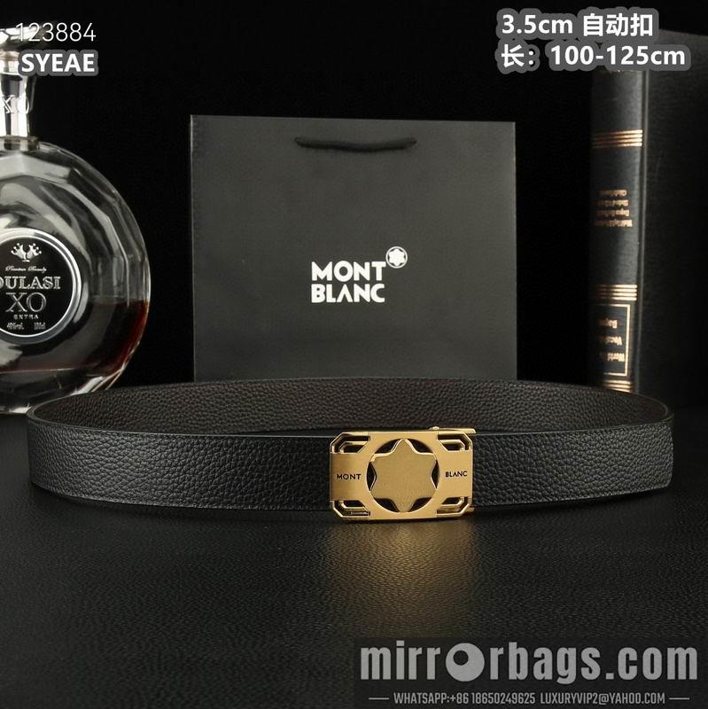 Montlanc belt 35mmX100-125cm 8L43