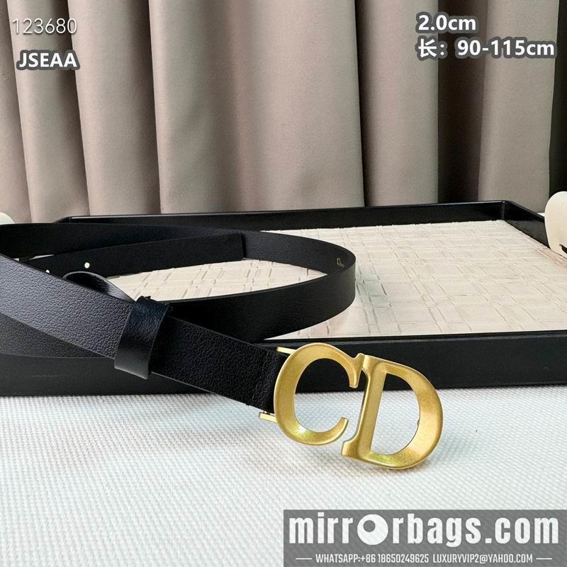Dior belt 20mmX90-115cm 8L19