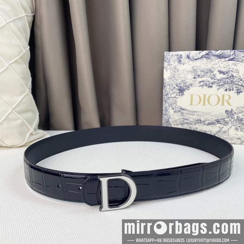 Dior belt 35mmX95-125cm 7D19