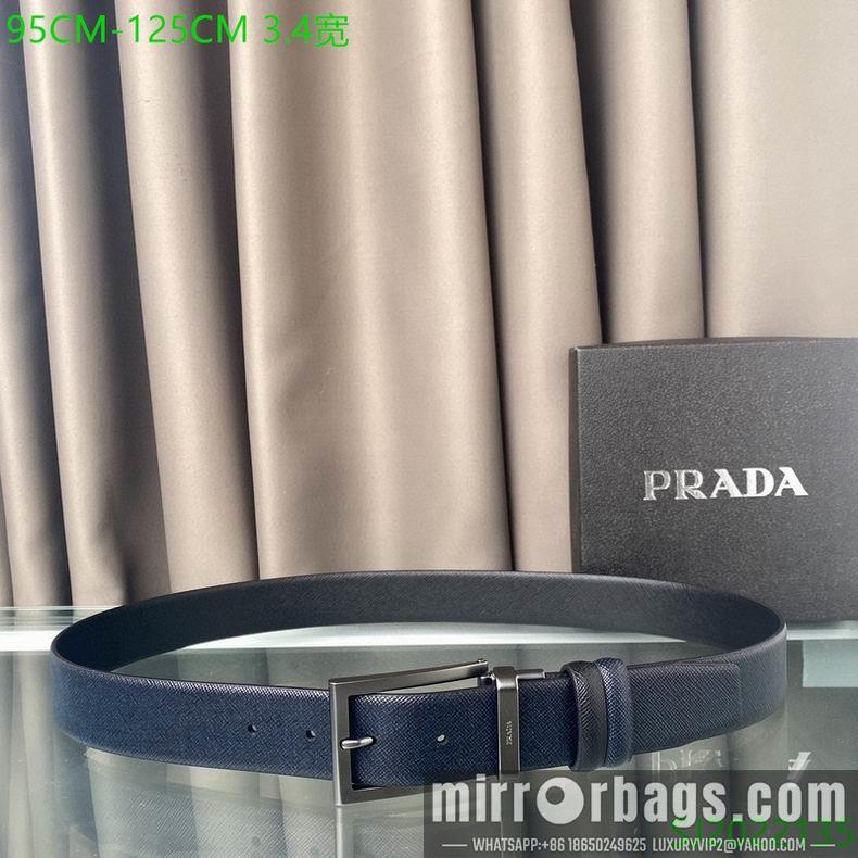 Prada Belt 34mmX95-125cm 7D01