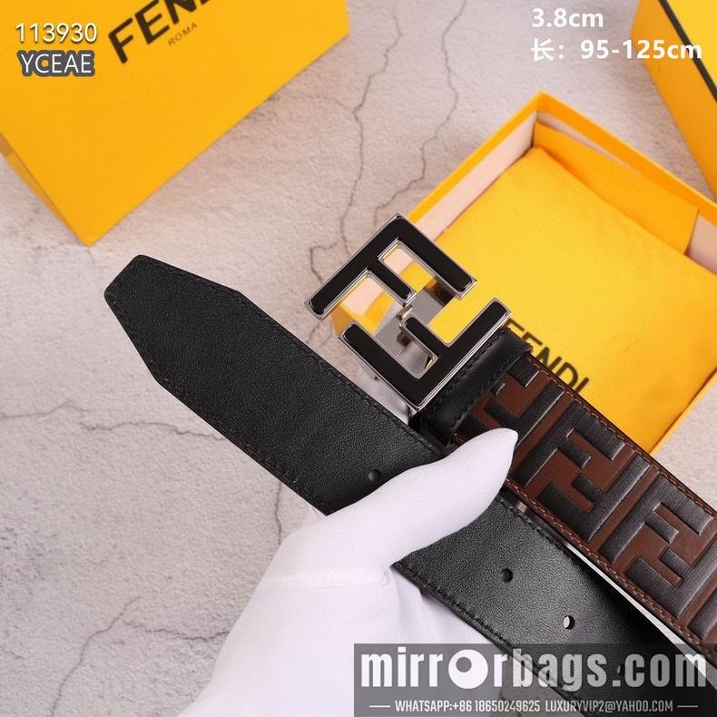Fendi Belt 38mmX95-125cm 8L03