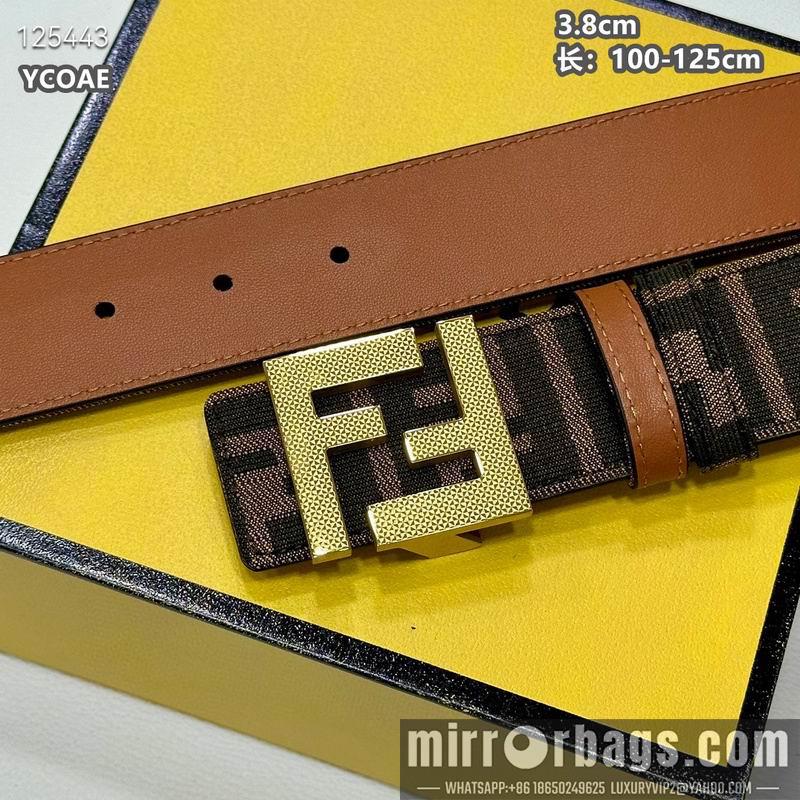 Fendi belt 38mmX100-125cm 8L13