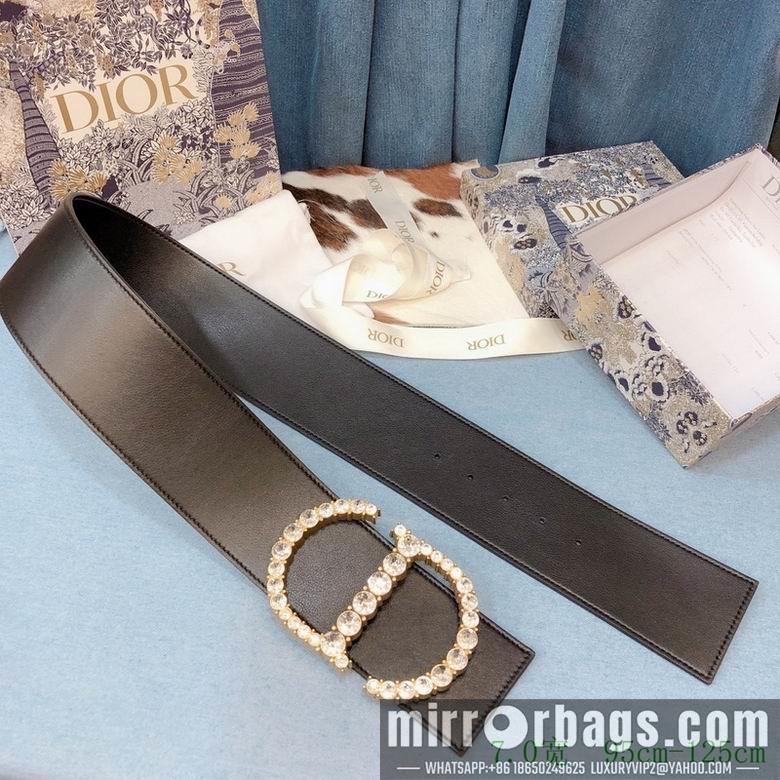 Dior Belt 70mmX95-125cm 7d06