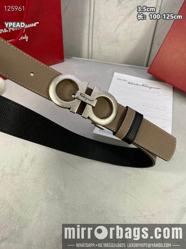 Ferragamo belt 35mmX100-125cm 8L22
