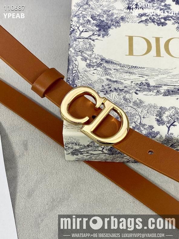 Dior Belt 20mmX90-115cm 8L04