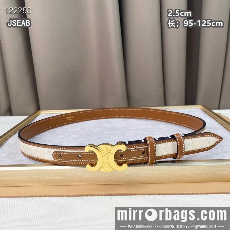 Celine belt 25mmX95-125cm 8L24