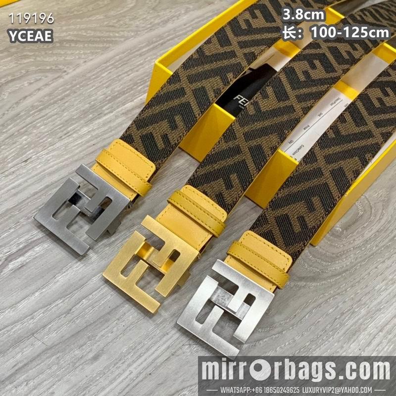 Fendi belt 38mmX100-125cm 8L08