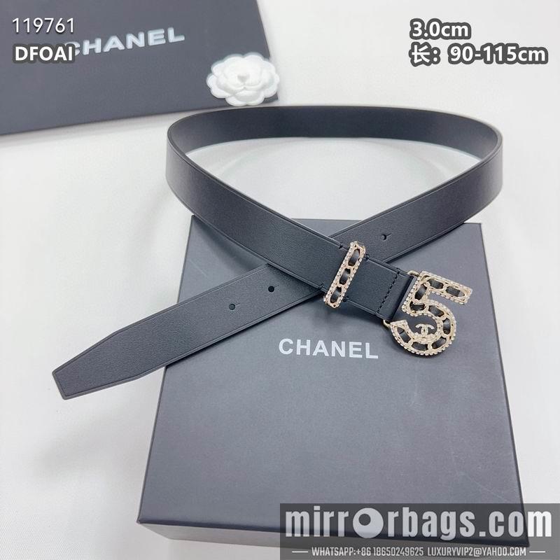 Chanel belt 30mmX90-115cm 8L040804