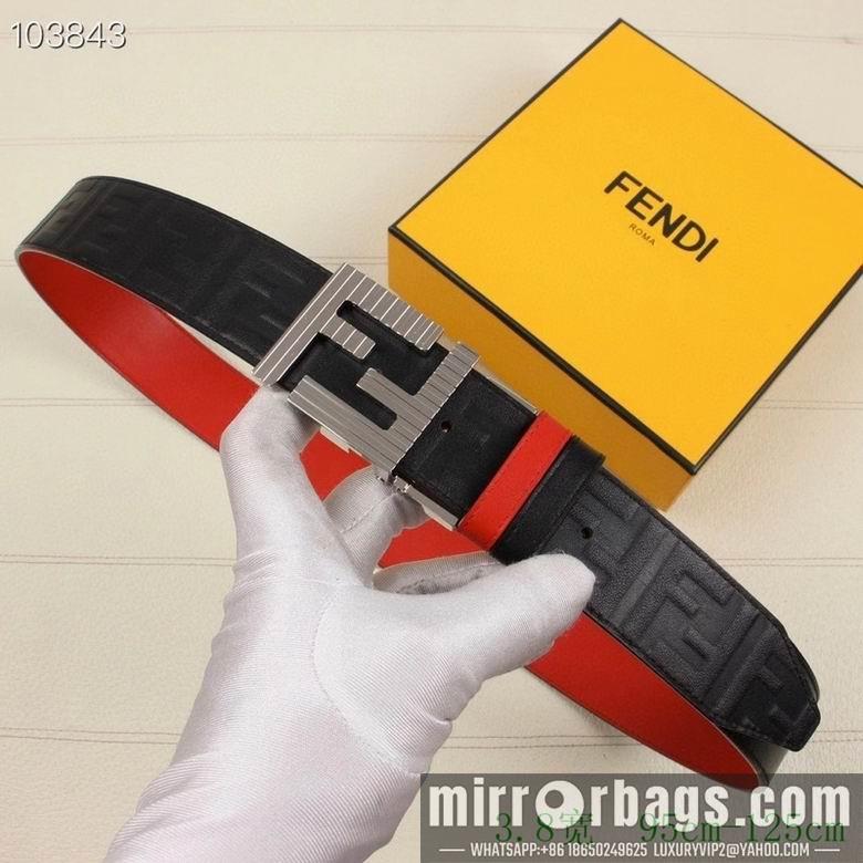 Fendi Belt 38mmX95-125cm 7D95
