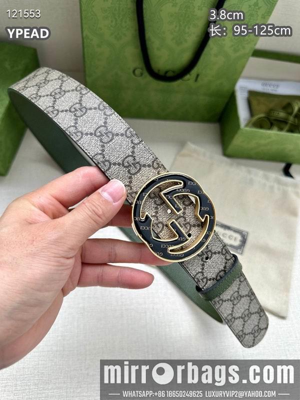 Gucci belt 38mmX95-125cm 8L13