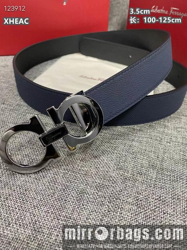 Ferragamo belt 35mmX100-125cm 8L55