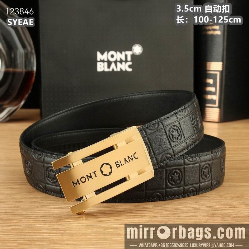 Montlanc belt 35mmX100-125cm 8L55
