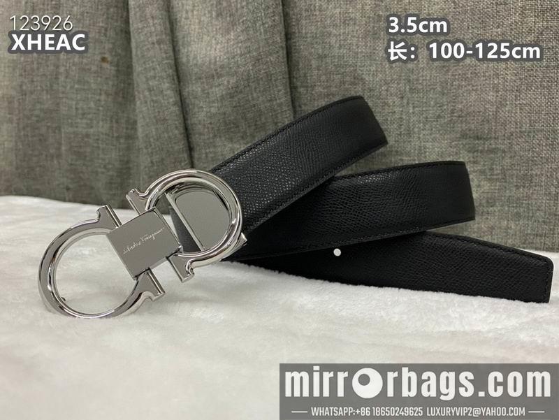 Ferragamo belt 35mmX100-125cm 8L44