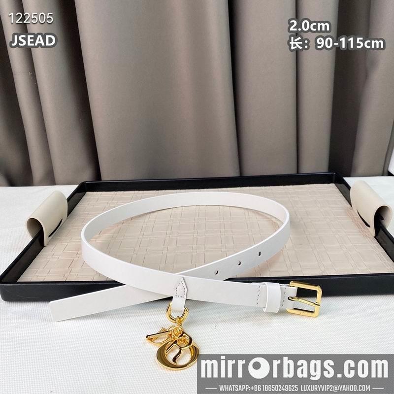 Dior belt 20mmX90-115cm 8L21