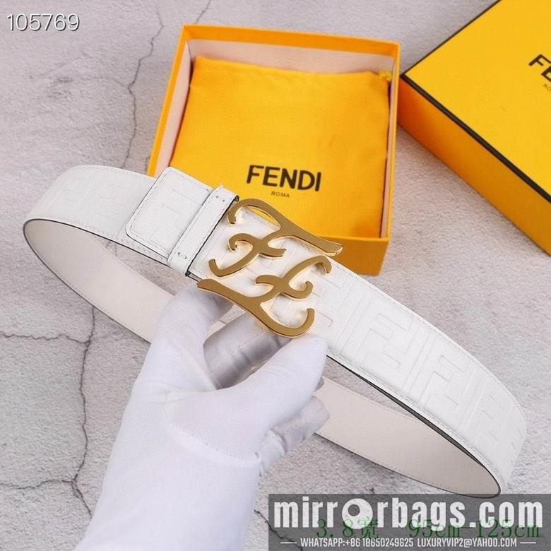 Fendi Belt 38mmX95-125cm 7D94
