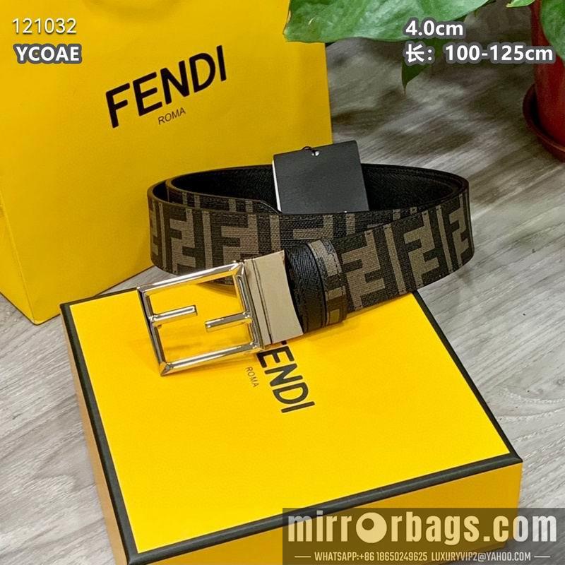 Fendi belt 40mmX100-125cm 8L115