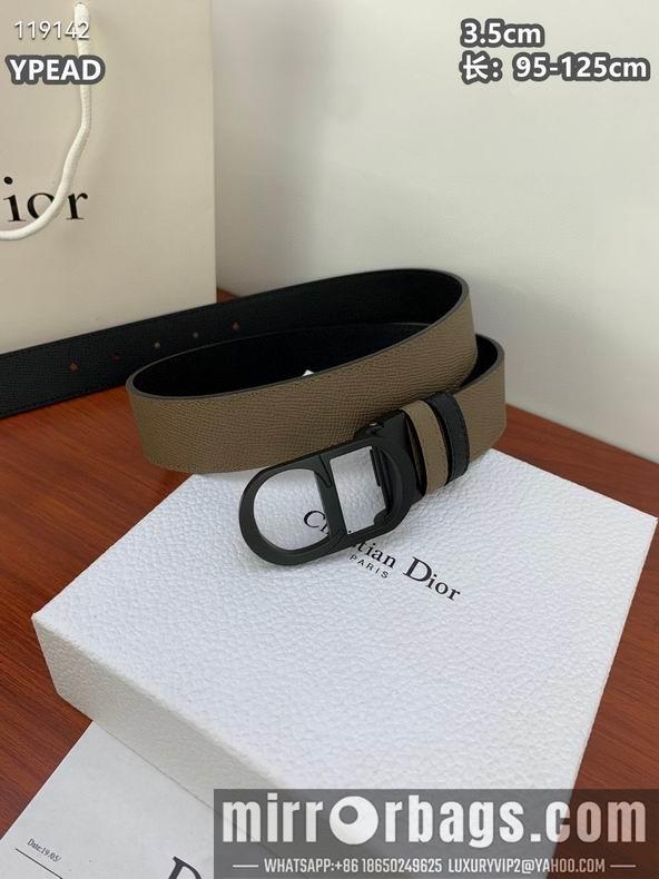Dior belt 35mmX95-125cm 8L14