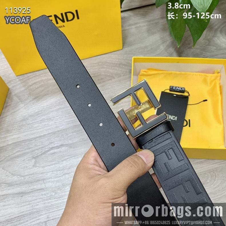 Fendi Belt 38mmX95-125cm 8L06