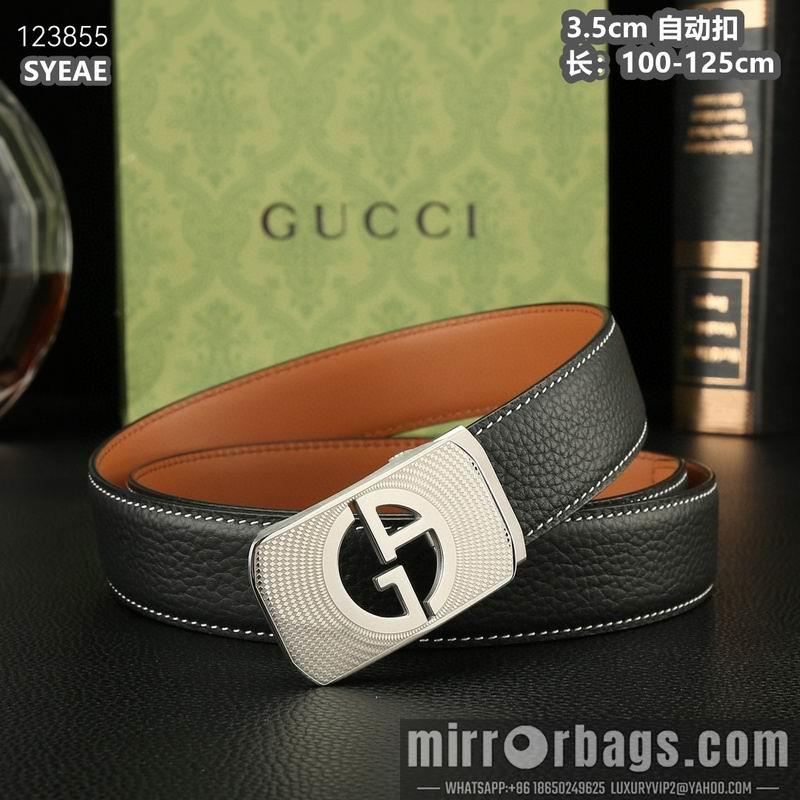 Gucci belt 35mmX100-125cm 8L38