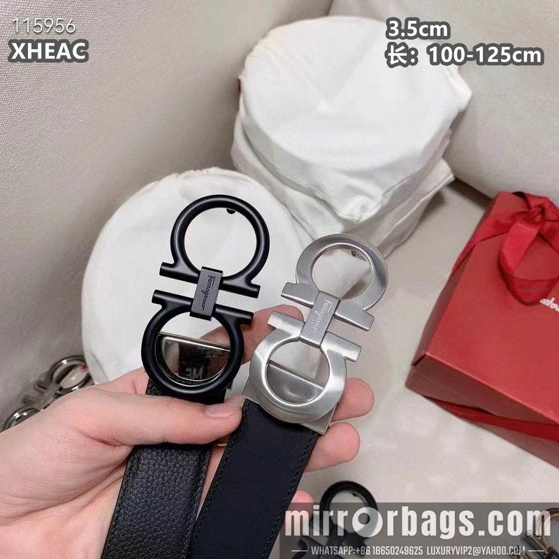 Ferragamo belt 35mmX100-125cm 8L49