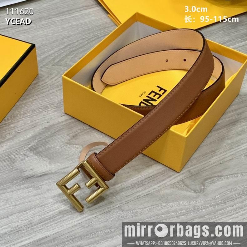 Fendi Belt 30mmX95-115cm 8L04