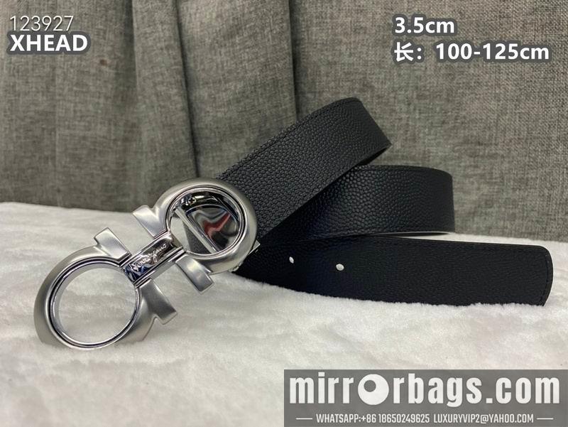 Ferragamo belt 35mmX100-125cm 8L36