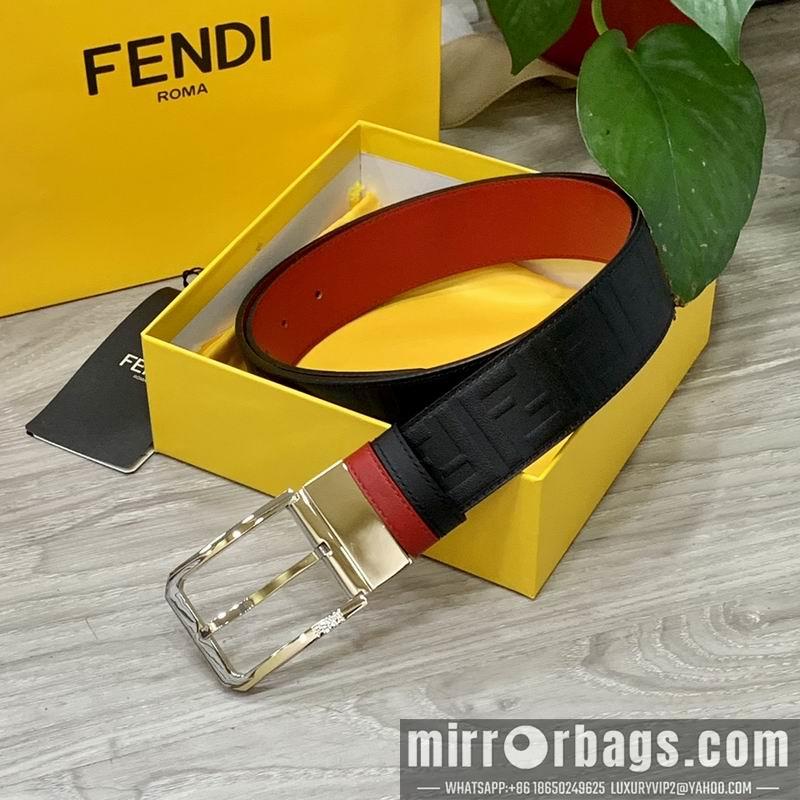 Fendi belt 38mmX95-125cm 7D05