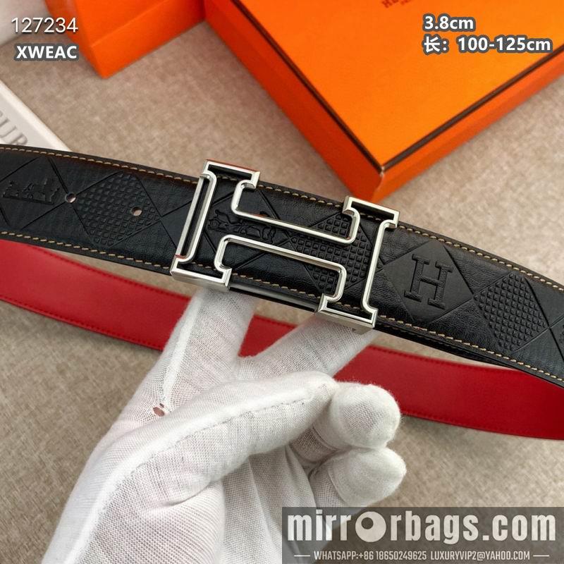 Hermes belt 38mmX100-125cm 8L45