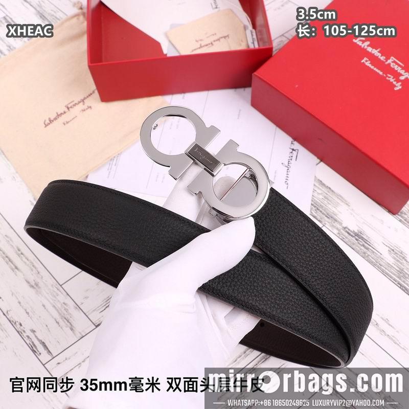Ferragamo belt 35mmX105-125cm 8L135