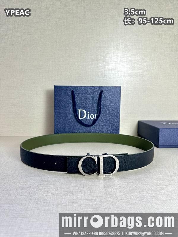 Dior belt 35mmX95-125cm 8L37