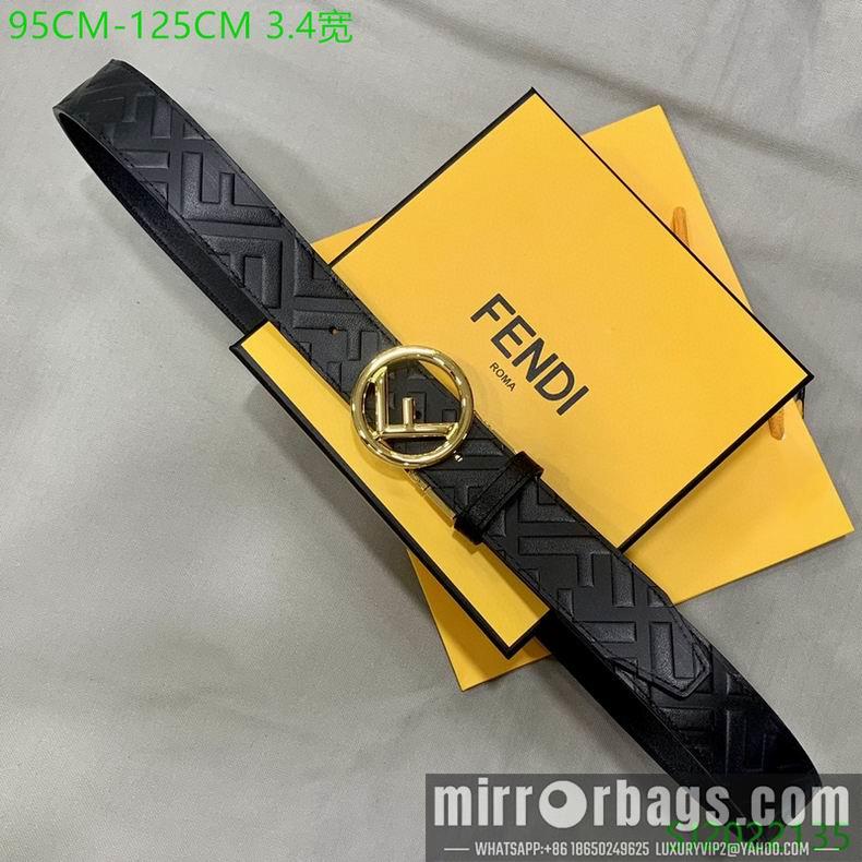 Fendi Belt 34mmX95-125cm 7D07