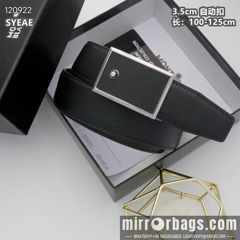 Montblanc belt 自动扣 35mmX100-125cm 8L072009