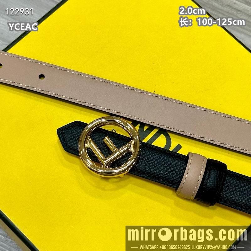 Fendi belt 20mmX100-125cm 8L22