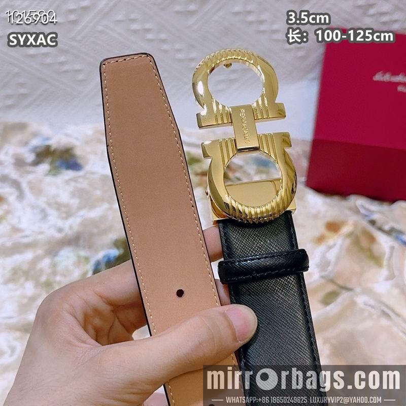 Ferragamo belt 35mmX100-125cm 8L90