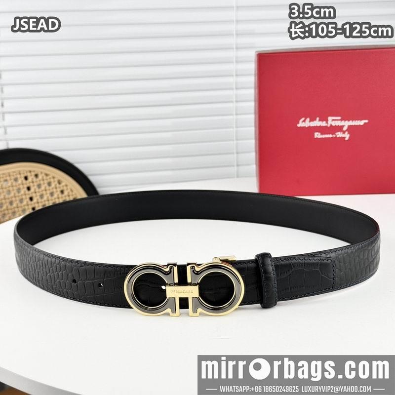 Ferragamo belt 35mmX105-125cm 8L115