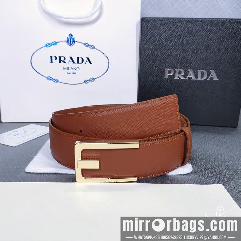 Prada Belt 38mmX80-125cm lb071801