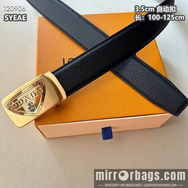 Prada belt 自动带 35mmX100-125cm 8L072002